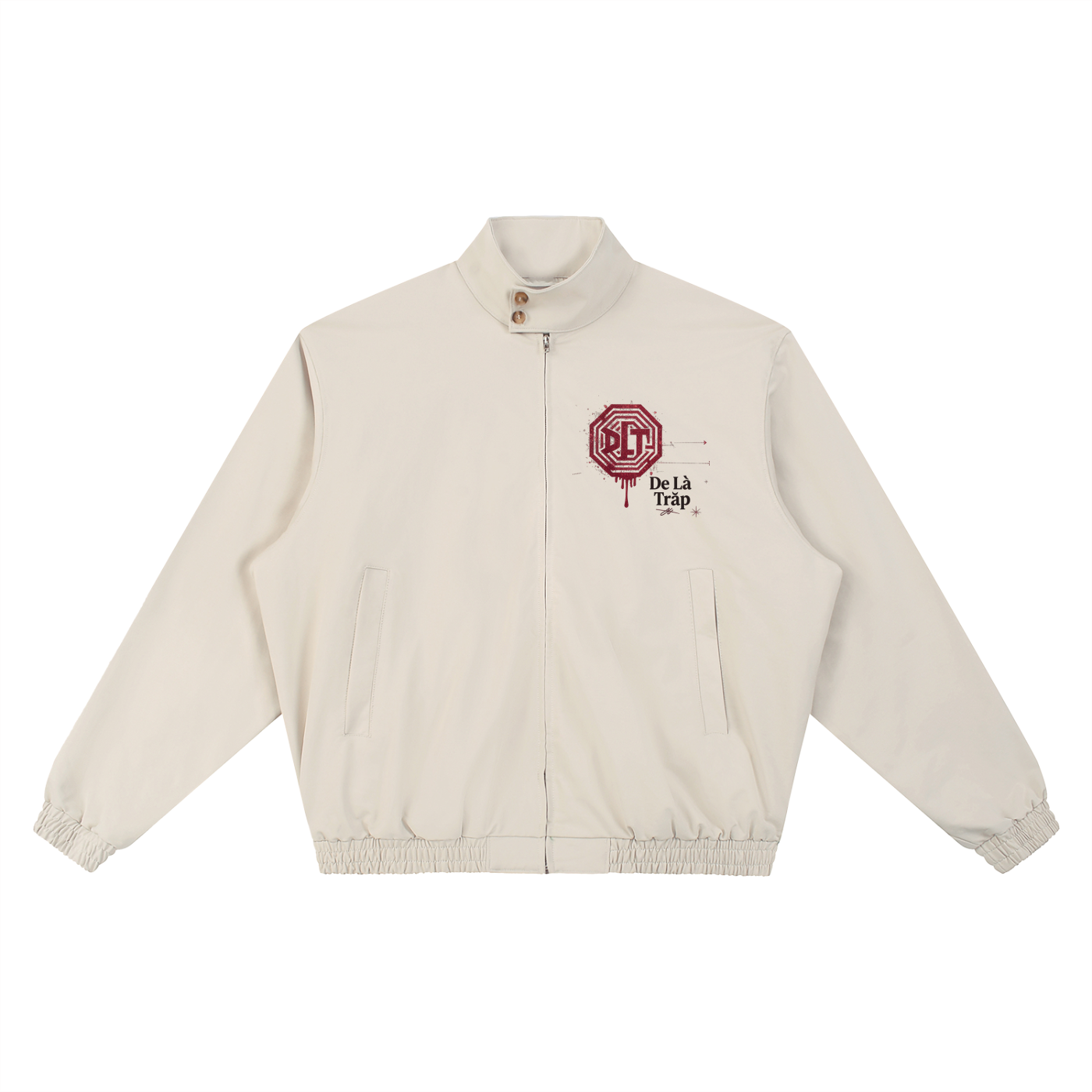 Stand Collar Bomber Jacket