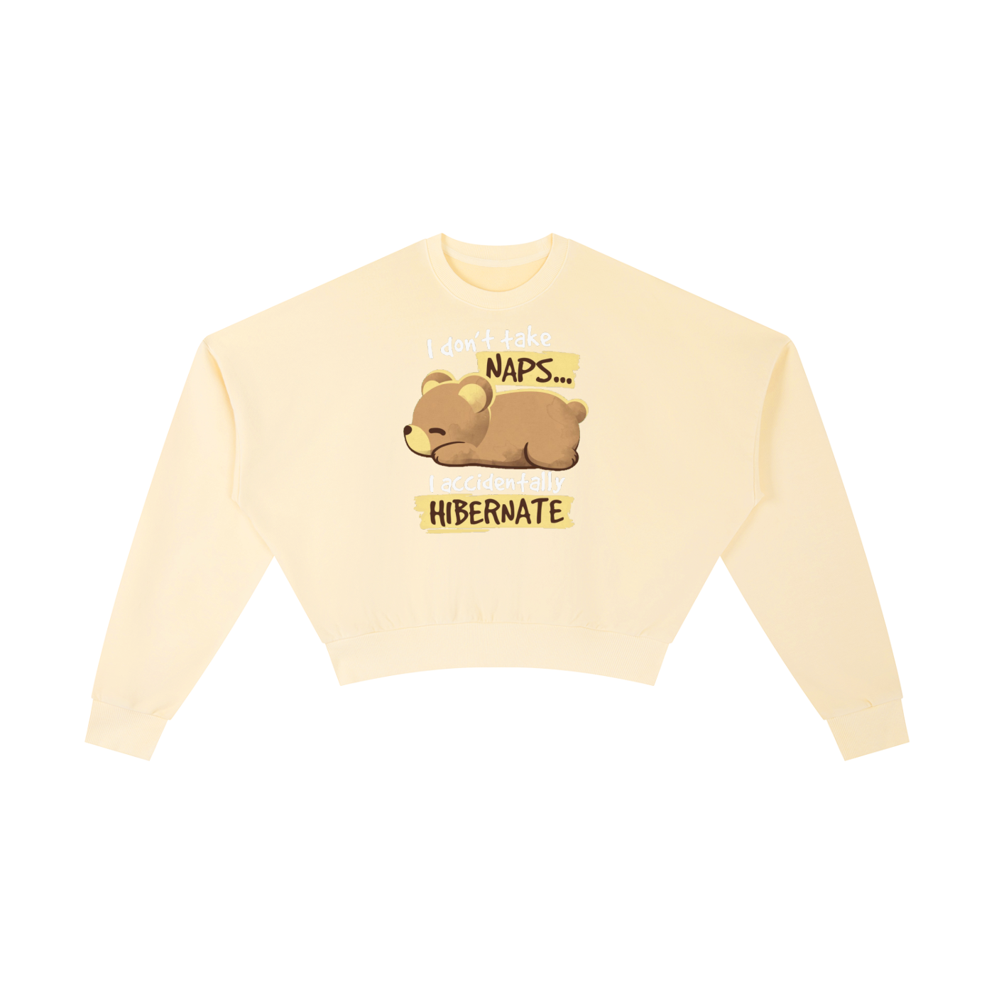 Vintage Washed Cropped Sweatshirt