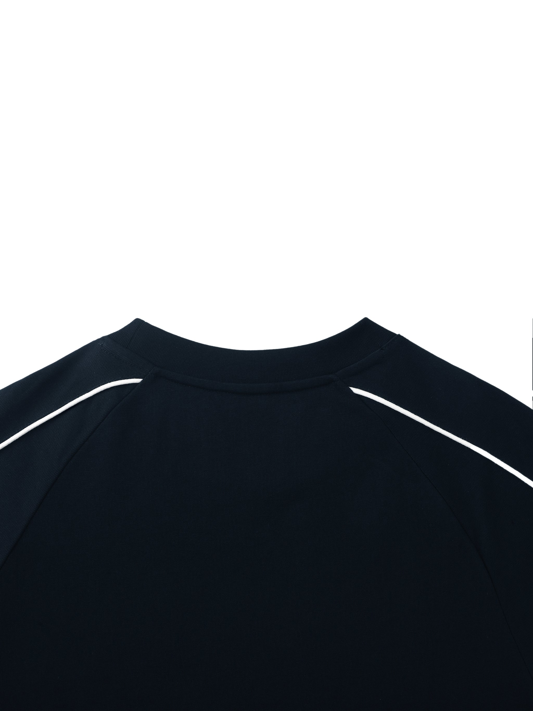 Contrast Panel Raglan Sweatshirt